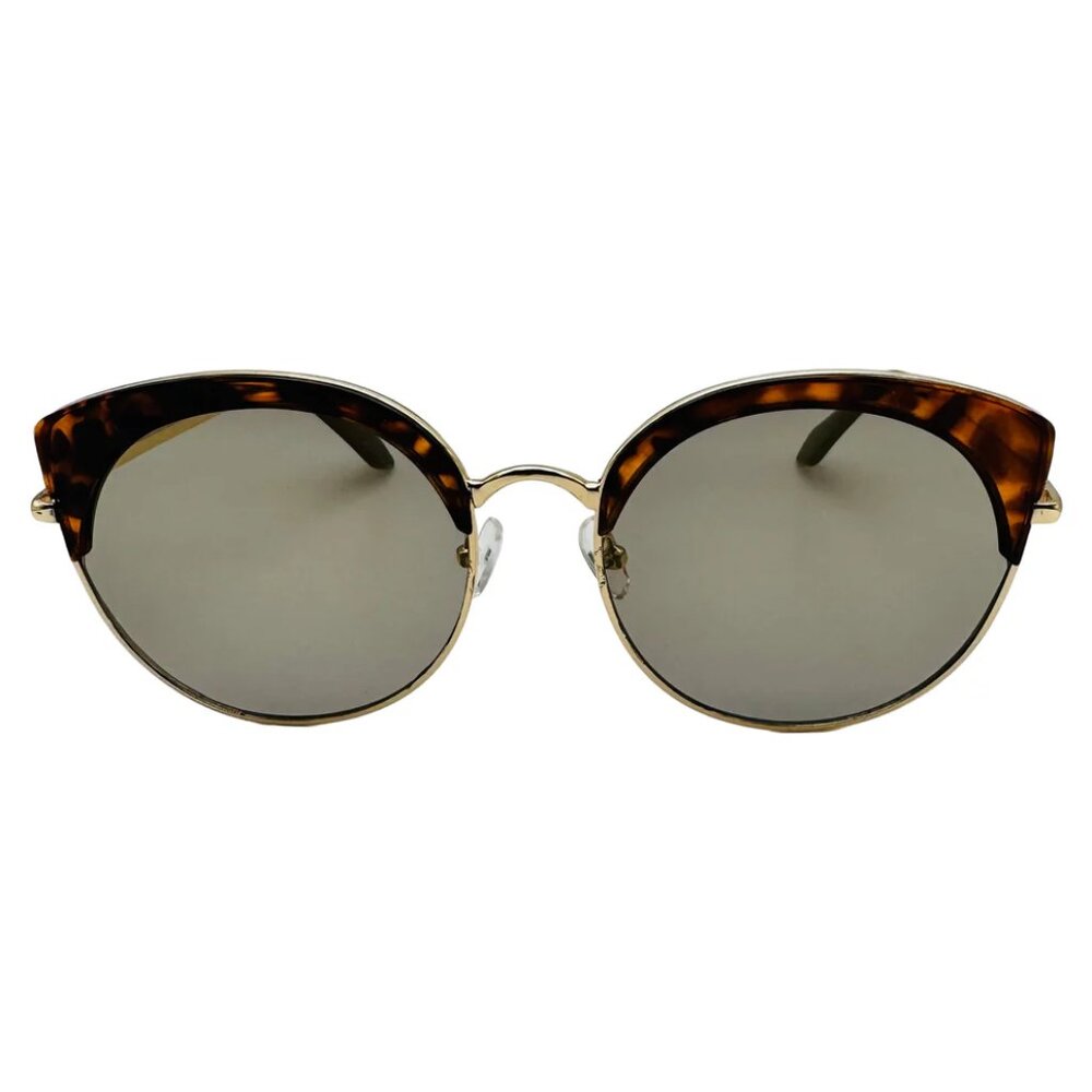 7025 | Tortoise Accented Cateye Sunglasses